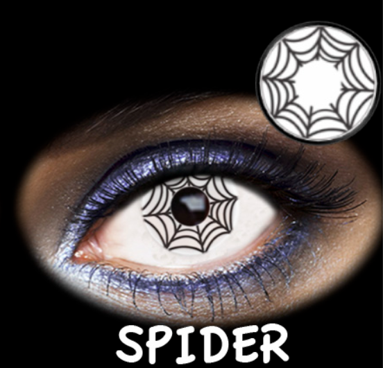 Lentes de contacto fantasia Spider (2uds) _1