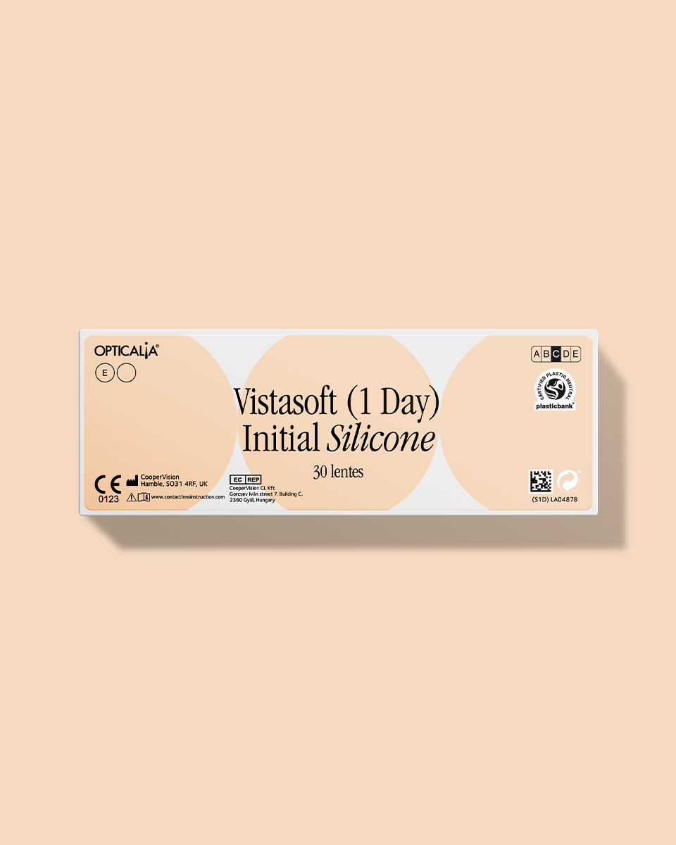 LENTES 1 DAY INITIAL SILICONE (30 uds)